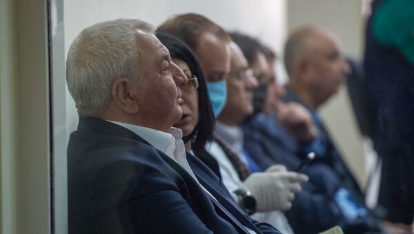 Юрий Хачатуров на судебном заседании по делу 1 марта (8 мая 2020). Еревaн - Sputnik Արմենիա