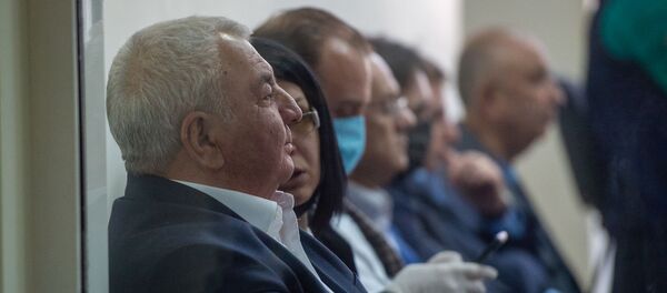 Юрий Хачатуров на судебном заседании по делу 1 марта (8 мая 2020). Еревaн Юрий Хачатуров на судебном заседании по делу 1 марта (8 мая 2020). Еревaн - Sputnik Արմենիա