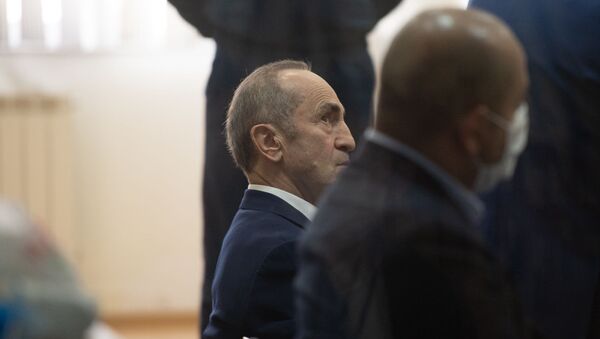 Роберт Кочарян на судебном заседании по делу 1 марта (8 мая 2020). Еревaн - Sputnik Армения