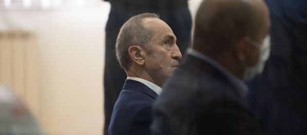 Роберт Кочарян на судебном заседании по делу 1 марта (8 мая 2020). Еревaн - Sputnik Армения