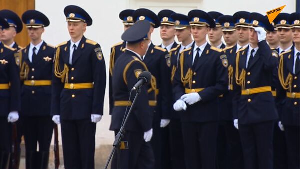 Владимир Путин принимает парад Президентского полка в День Победы  - Sputnik Армения
