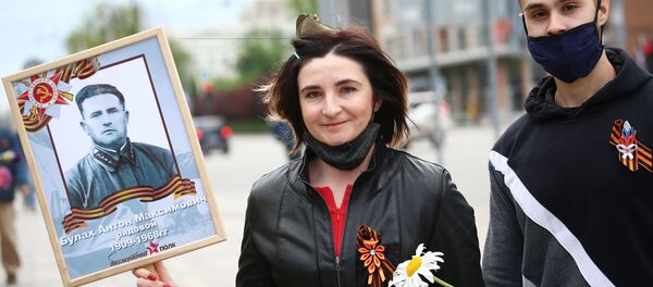 Акция Бессмертный полк в городах России - Sputnik Армения