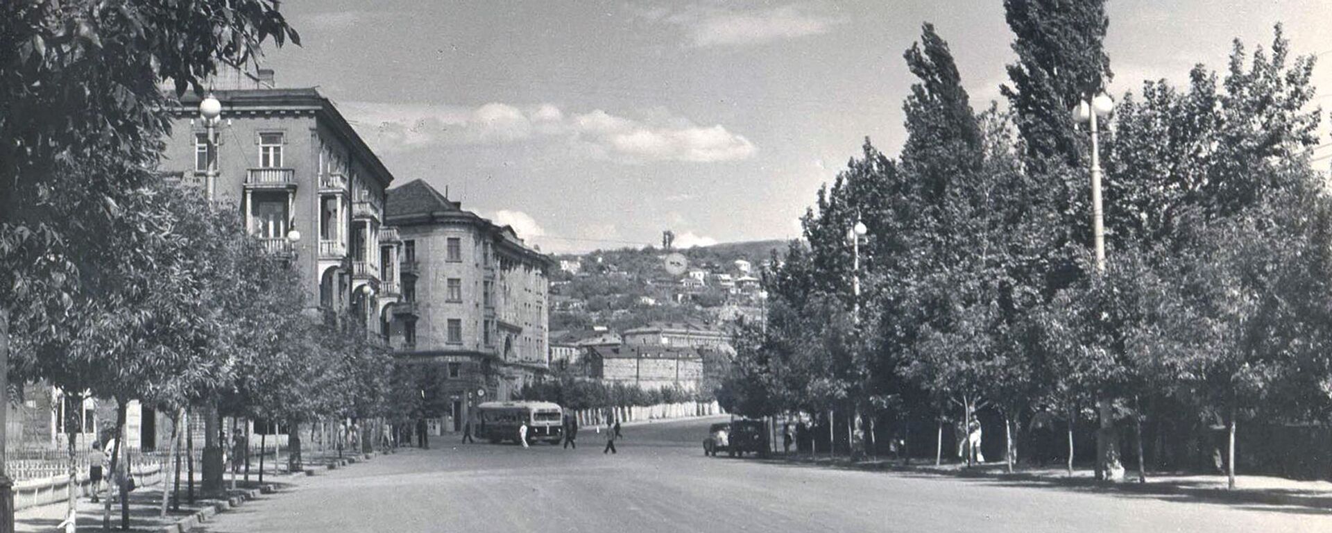 Улица Московян в Ереване (1954 год) - Sputnik Армения, 1920, 12.08.2021