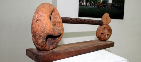 Выставка городской скульптуры в Ереване - Sputnik Армения