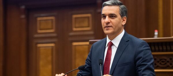 Выступление омбудсмена Армана Татояна на Международной конференции, посвященной 15-летию офиса омбудсмена в Армении (27 ноября 2019). Еревaн - Sputnik Արմենիա