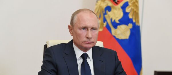 Президент РФ В. Путин провел совещание о ситуации с пандемией коронавируса - Sputnik Արմենիա
