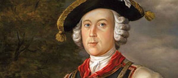 Барон Карл Фридрих Иероним фон Мюнхгаузен на картине  Г. Брукнера (1752) - Sputnik Արմենիա