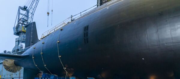 Спуск на воду атомной подлодки проекта Ясень-М в Северодвинске - Sputnik Արմենիա