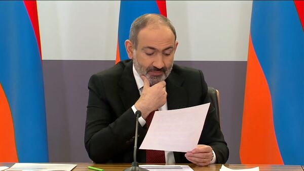 Онлайн пресс-конференция премьер-министра Никола Пашиняна (16 мая 2020). Еревaн - Sputnik Армения