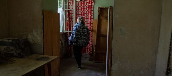 Ванная комната первого этажа второго корпуса пансионата Арзни Ванная комната первого этажа второго корпуса пансионата Арзни - Sputnik Արմենիա