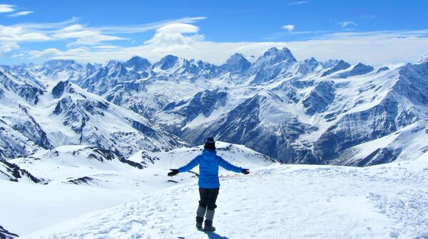 Гора Эльбрус Гора Эльбрус - Sputnik Армения