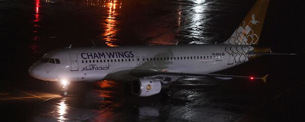 Встреча первого рейса Cham Wings Airlines из Дамаска - Sputnik Армения