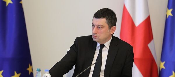 Премьер-министр Грузии Георгий Гахария  - Sputnik Արմենիա
