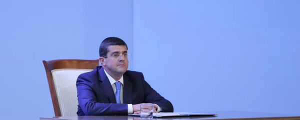 Инаугурация президента Карабаха Араика Арутюняна (21 мая 2020). Шуши - Sputnik Արմենիա