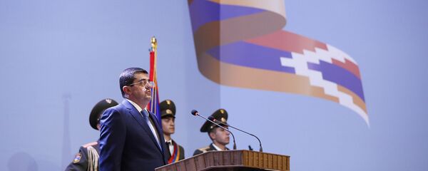 Инаугурация президента Карабаха Араика Арутюняна (21 мая 2020). Шуши - Sputnik Արմենիա