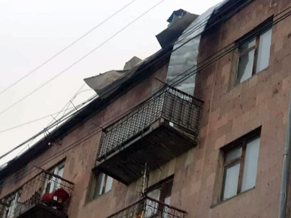 Ուժեղ քամի ու փոթորիկ. Շիրակում հաշվում են վնասերը. լուսանկարներ, տեսանյութ - Sputnik Արմենիա