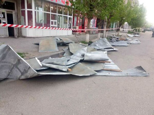 Ուժեղ քամի ու փոթորիկ. Շիրակում հաշվում են վնասերը. լուսանկարներ, տեսանյութ - Sputnik Արմենիա