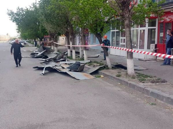 Ուժեղ քամի ու փոթորիկ. Շիրակում հաշվում են վնասերը. լուսանկարներ, տեսանյութ - Sputnik Արմենիա
