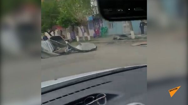 Шквальный ветер на севере Армении: жители Гюмри и окрестностей оценивают размер ущерба Шквальный ветер на севере Армении: жители Гюмри и окрестностей оценивают размер ущерба - Sputnik Армения