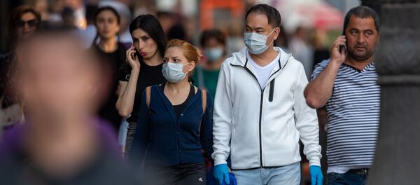 Улицы столицы после ослабления карантина (22 мая 2020). Еревaн - Sputnik Армения