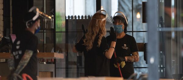 Улицы столицы после ослабления карантина (22 мая 2020). Еревaн - Sputnik Армения