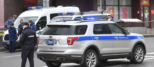 Захват заложников в отделении банка в центре Москвы (23 мая 2020). Москва Захват заложников в отделении банка в центре Москвы (23 мая 2020). Москва - Sputnik Армения