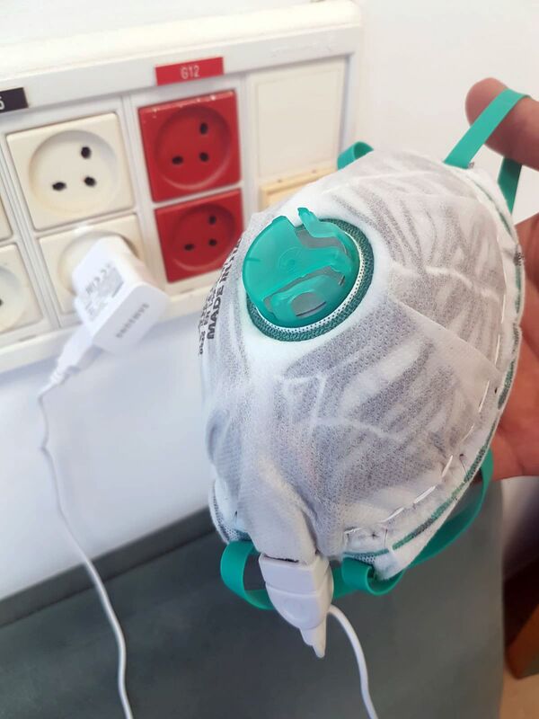 Իսրայելում USB–ով «լիցքավորվող» բազմակի օգտագործման դիմակ են ստեղծել. լուսանկար - Sputnik Արմենիա