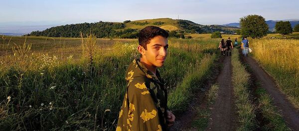 Единственный выпускник села Чинчин Тавушской области Давид Кочарян Единственный выпускник села Чинчин Тавушской области Давид Кочарян - Sputnik Արմենիա