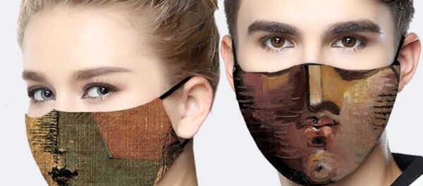 Маски с изображением картин разных художников Маски с изображением картин разных художников - Sputnik Արմենիա