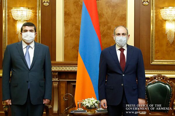 Համատեղ աշխատանքը կարևոր է. Արցախի նախագահի առաջին պաշտոնական հանդիպումը Երևանում - Sputnik Արմենիա