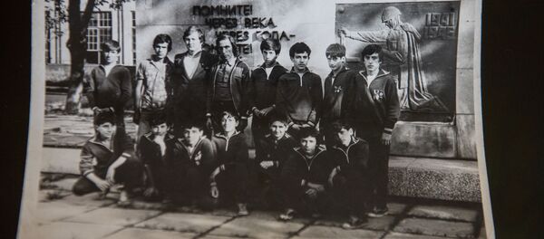 Архивная фотография юношеской футбольной команды Гюмри Архивная фотография юношеской футбольной команды Гюмри - Sputnik Արմենիա