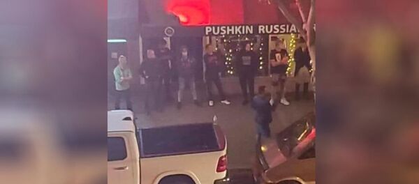 Беспорядки в Сан-Диего у ресторана Пушкин - Sputnik Արմենիա