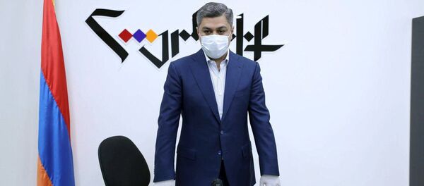 Артур Ванецян на заседании партии Родина Артур Ванецян на заседании партии Родина - Sputnik Արմենիա