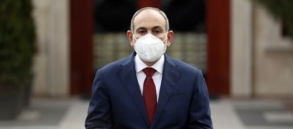 Онлайн-брифинг с участием премьер-министра Никола Пашиняна, вице-премьера Тиграна Авиняна и начальника полиции Армана Саркисяна (3 июня 2020). Еревaн - Sputnik Արմենիա