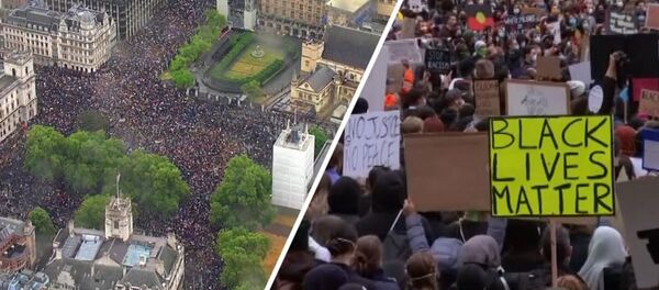 Black Lives Matter: как в мире прошли акции против расизма и жестокости полиции - Sputnik Армения