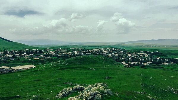 Вид на село Гомани, Грузия - Sputnik Армения