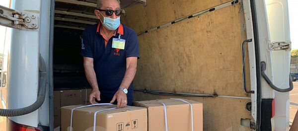 Проживающие в Грузии армяне передали Армении 27 дыхательных аппаратов Проживающие в Грузии армяне передали Армении 27 дыхательных аппаратов - Sputnik Армения