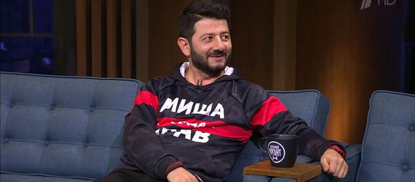 Михаил Галустян в гостях телешоу Вечерний ургант - Sputnik Армения