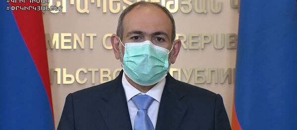 Премьер-министр Никол Пашинян во время брифинга (9 июня 2020). Еревaн - Sputnik Արմենիա