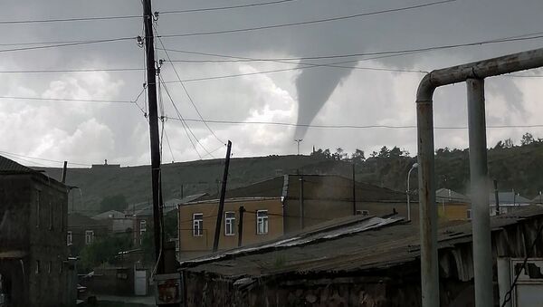 Торнадо в Гегаркунике (11 июня 2020). Гавар - Sputnik Армения
