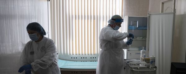 Тестирование россиян на наличие антител к COVID-19 в Москве - Sputnik Արմենիա