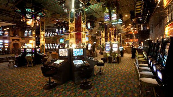 Один из игровых залов казино Шангри Ла - Sputnik Армения