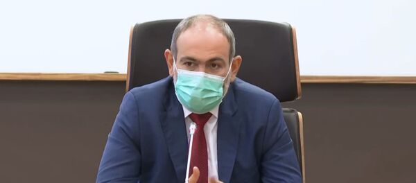 Премьер-министр Никол Пашинян представляет новоизбранного председателя ЦБ Мартина Галстяна (15 июня 2020). Еревaн - Sputnik Армения