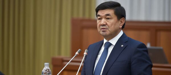 Премьер-министр Кыргызстана Мухаммедкалый Абылгазиев - Sputnik Армения