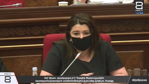 Заказ или указание? Оппозиционные депутаты забрасывают генпрокурора Армении вопросами - Sputnik Армения