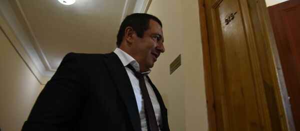 Гагик Царукян на заседании Парламента по вопросу лишения Гагика Царукяна депутатской неприкосновенности (16 июня 2020). Еревaн - Sputnik Армения