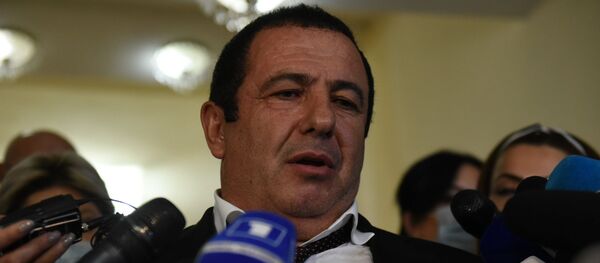 Гагик Царукян после выступления на заседании Парламента (16 июня 2020). Еревaн - Sputnik Армения
