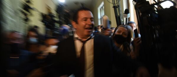  Гагик Царукян после выступления на заседании Парламента (16 июня 2020). Еревaн - Sputnik Армения