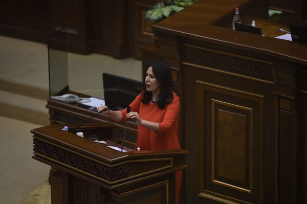 Депутат от Процветающей Армении пообещала защищать Царукяна любой ценой - Sputnik Армения