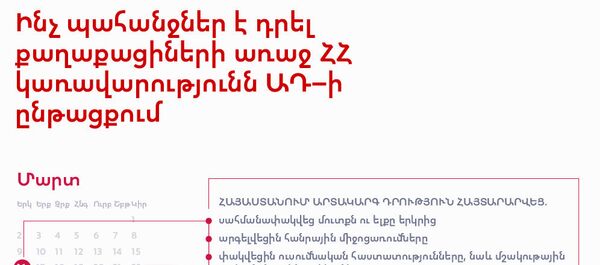 Ինչ պահանջներ է դրել քաղաքացիների առաջ ՀՀ կառավարությունն ԱԴ–ի ընթացքում - Sputnik Արմենիա